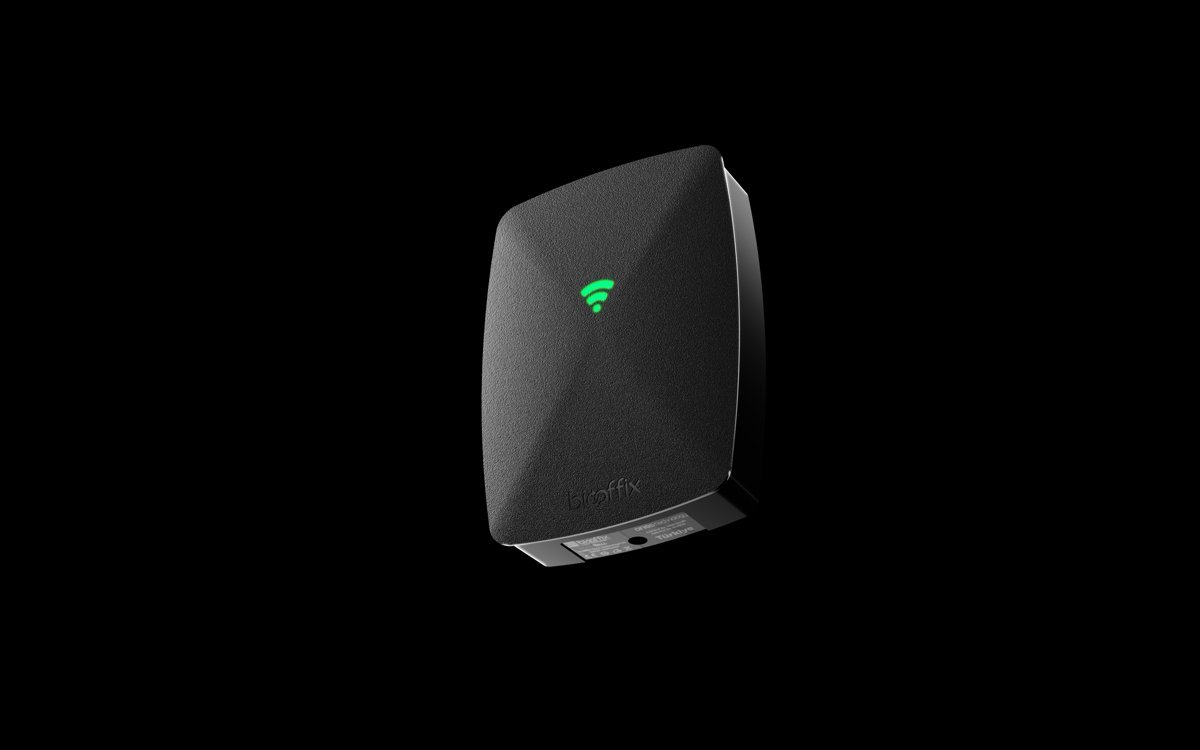 Wall-mounted access control card reader with OSDP and Wiegand connectivity, the type of reader hardware specified at each door on a Dubai commercial fit-out